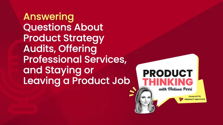Episode 109: Product Strategy Audits and Services